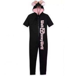 Disney Parks Minnie Mouse Bodysuit Onesie Black